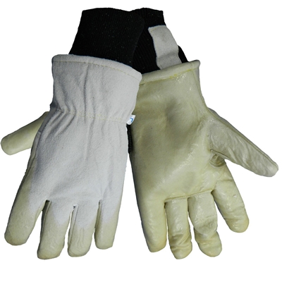 Global Glove Goatskin Leather Latex Dipped Gloves