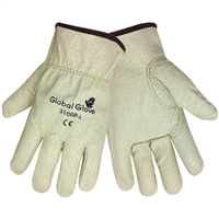 Global Glove 3100P Pigskin Leather Driver Style Gloves