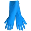 Global Glove 509B Blue Unsupported Nitrile Gloves