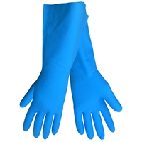 Global Glove 509B Blue Unsupported Nitrile Gloves