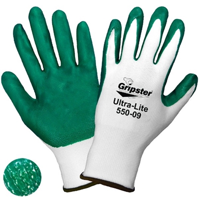 Global Glove Gripster 550 Nitrile Dip Gloves