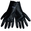 Global Glove 600 Rough Series Black PVC Gloves