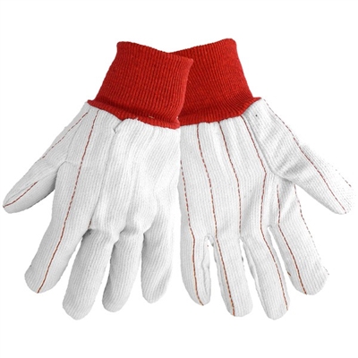 Global Glove C18PCR Corded Poly/Cotton Gloves
