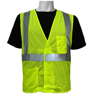 Global Glove GLO-001V ANSI Class 2 Light Weight Mesh Vest