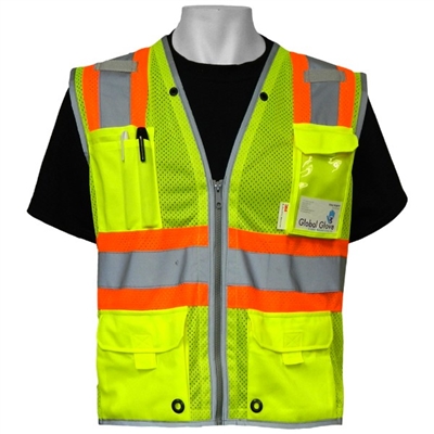 Global Glove GLO-067 Surveyor's Style Mesh Vest