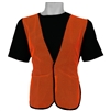Global Glove GLO-10-O Orange Mesh Economy Vest