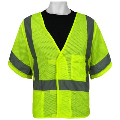 Global Glove GLO-11V ANSI Class 3 Light Weight Mesh Vest