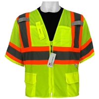 Global Glove GLO-127 ANSI Class 3 Surveyor's Style Vest