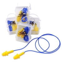 Bullhead HP-S2 Corded Reusable Earplugs