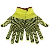 Global Glove K300D2 Sting Knit Cut Resistant Dotted Gloves