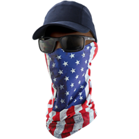 NG-401 - FrogWear - Premium Multi-Function Neck Gaiter, U.S.A. Flag Design