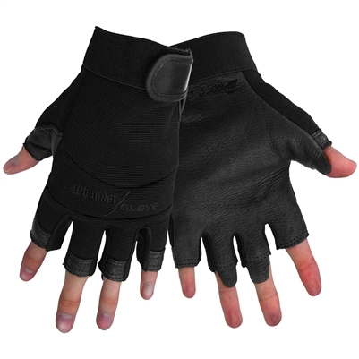 Global Glove SG7000 Mechanic Style Deerskin Fingerless Gloves