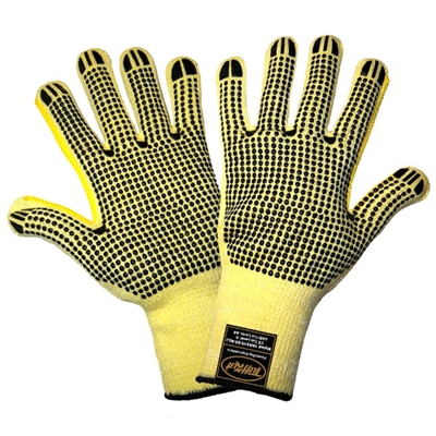 Global Glove TAK515-D2 TuffKut Cut Resistant PVC Dotted Gloves