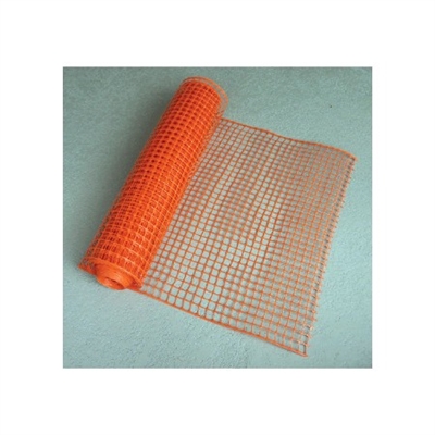 Orange Barrier Fencing 1.5" x 1.5" Rectangular 4' x 50' Roll