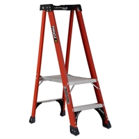 Louisville Ladder FXP1800HD Fiberglass Platform Step Stool Industrial