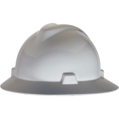MSA 475369MSA V-Gard Slotted Hats w/ Fas-Trac Suspensions
