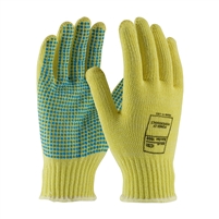 PIP 08-K300PD Kut-Gard PVC Dot Grip Cut Resistant Gloves