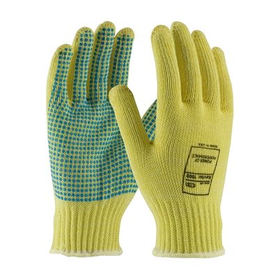 PIP 08-K300PD Kut-Gard PVC Dot Grip Cut Resistant Gloves