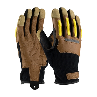 PIP 120-4200 Maximum Safety Goatskin Leather Industrial Gloves
