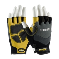 PIP 120-4300 Gunner Half Finger Goatskin Leather Palm Gloves