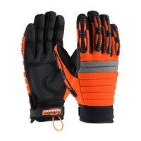 PIP 120-4700 Miner's Miracle Hi-Vis Synthetic Leather Gloves