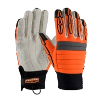 PIP 120-4720 Derrickmen Poly/Cotton Palm Oil & Gas Gloves