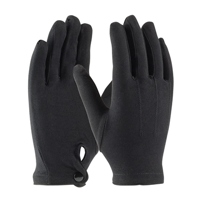 PIP 130-650BM Cabaret Stretch Nylon Dress Black Gloves
