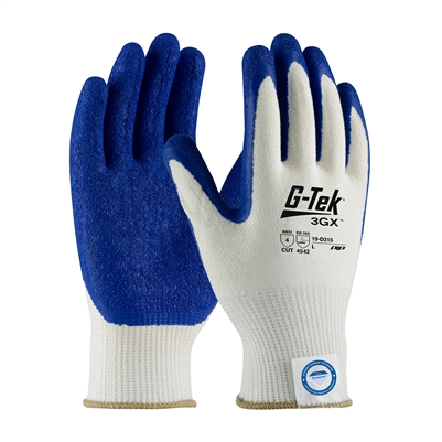PIP 19-D315 G-Tek Cut Resistant Latex Crinkle Coating G-Teck Gloves