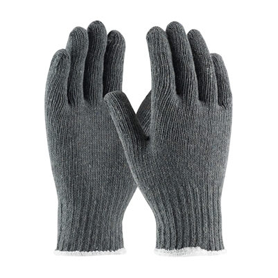 PIP 35-C500 Seamless Knit Cotton/Polyester Gray Gloves