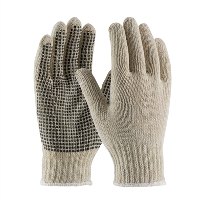 PIP 37-C110PD Seamless Knit PVC Dot Grip Gloves