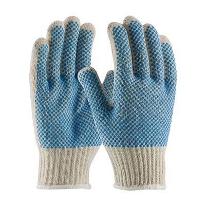 PIP 37-C512PDD-BL Double Sided PVC Dense Dot Grip Gloves