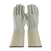 PIP 68-101G Leather Driver Plasticized Gauntlet Cuff Gloves