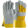 PIP 81-7563YB Split Cowhide Leather Palm W/ Canvas Back Gloves