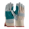 PIP 85-7512J B/C Grade Cowhide Leather Double Palm Gloves