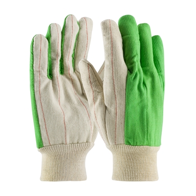 PIP 92-918PCGB Hi-Vis Cotton/Polyester Double Palm Gloves