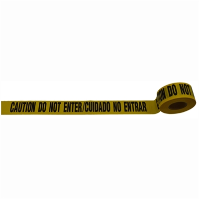 Petra Roc BTBL-CAUTION Barricade Tape Bilingual CAUTION DO NOT ENTER / CUIDADO NO ENTRAR