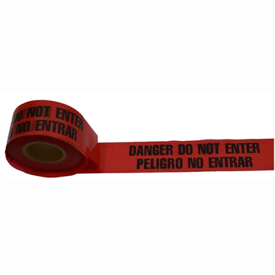 Petra Roc BTBL-DANGER Barricade Tape Bilingual DANGER DO NOT ENTER / PELIGRO NO ENTRAR