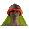 PETRA ROC High Visibility Neck Sun Shield for Hard Hats