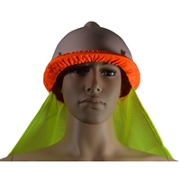 PETRA ROC High Visibility Neck Sun Shield for Hard Hats