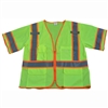 ANSI/ISEA 107-2010 Class 3 Two Tone DOT Surveyors Safety Vest, Deluxe