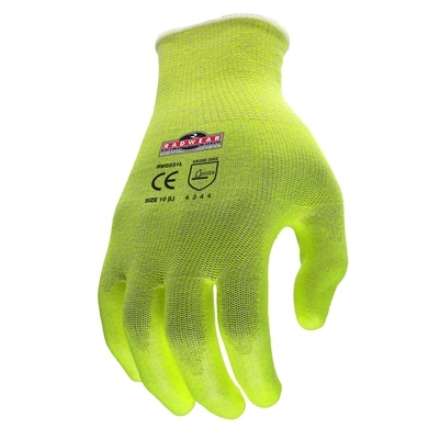 Radians RWG531 Radwear Silver Series Hi-Vis Grip Gloves