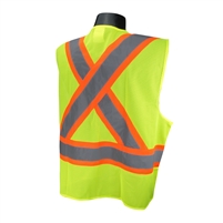 Radians SV22X-2ZGM Economy Mesh Two-Tone X-Back Vest