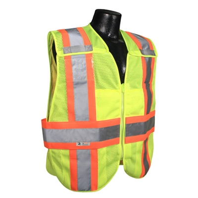 Radians SV24-2ZGM Class 2 Breakaway Expandable Two-Tone Vest