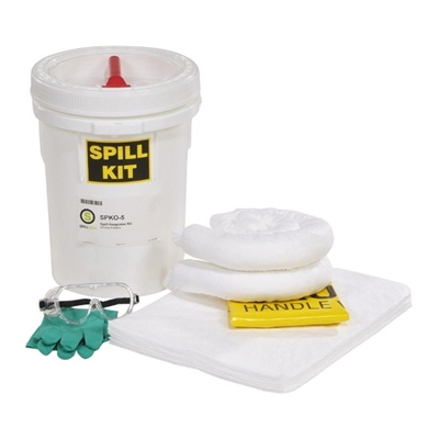 SpillTech SPKO-5 Oil-Only 5-Gallon Spill Kit