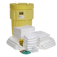 SpillTech Oil-Only 95-Gallon OverPack Salvage Drum Spill Kit