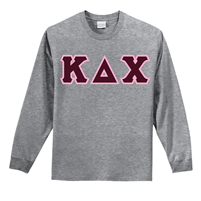 Kappa Delta Chi Greek Longsleeve Letter Shirt