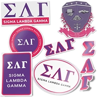 Sigma Lambda Gamma Sticker Sheet