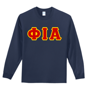 Phi Iota Alpha Greek Letter Shirt