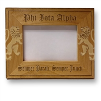 Phi Iota Alpha Picture Frame