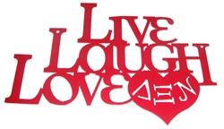 Live Laugh Love Delta Xi Nu